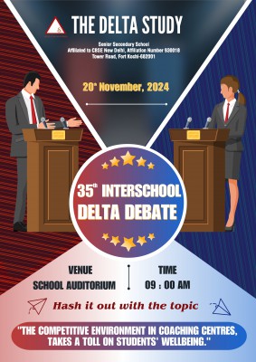 35th Interschool Delta Debate